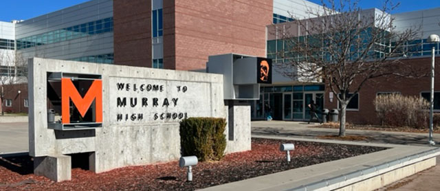 front of murray high school