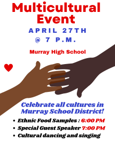 multicultural event flyer