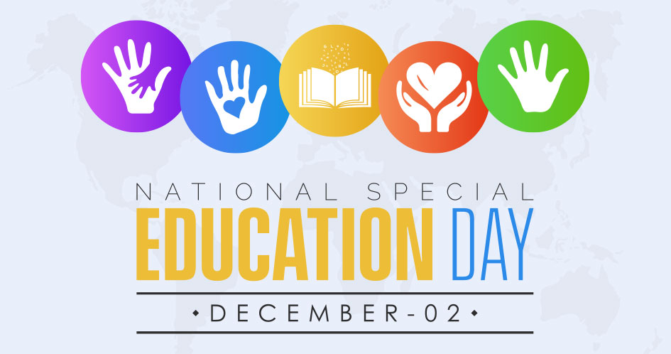 graphic for special education day